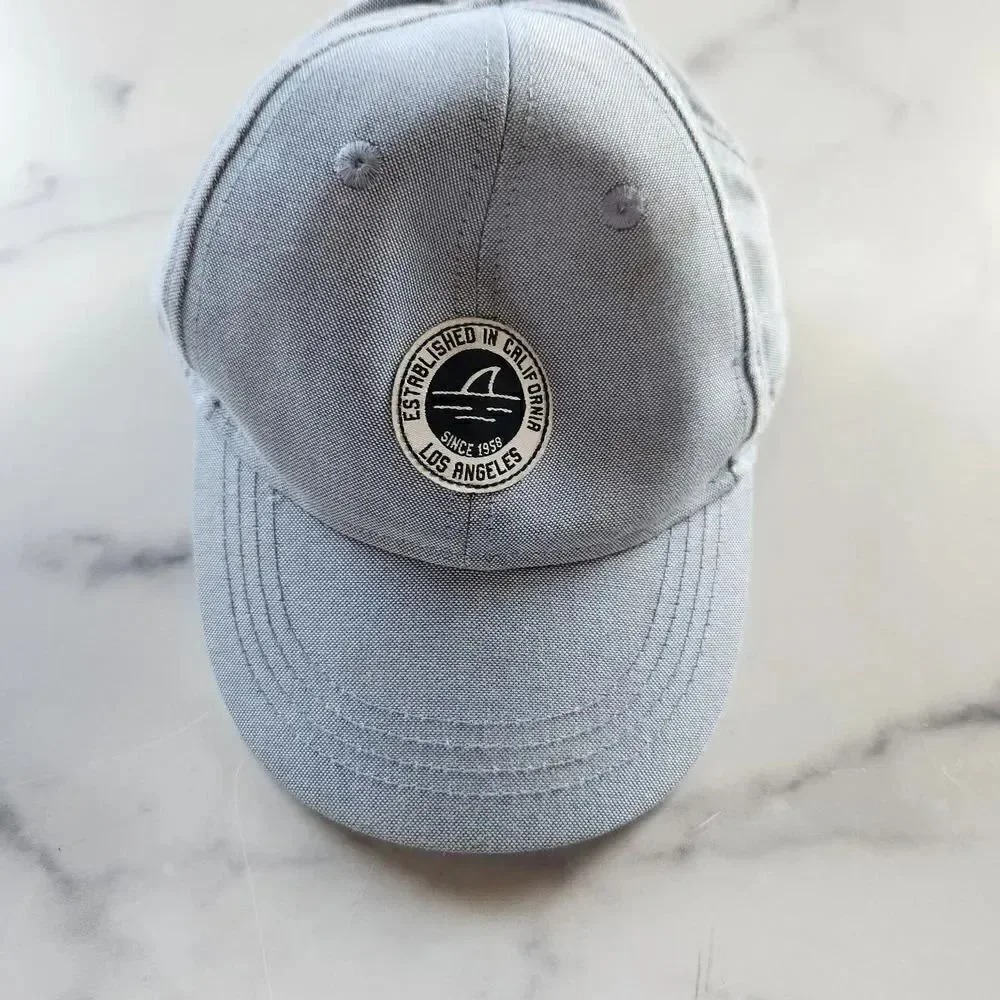 H&M boys light blue baseball cap hat Los Angeles California